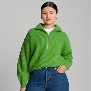 Everlane Half-Zip Sweater